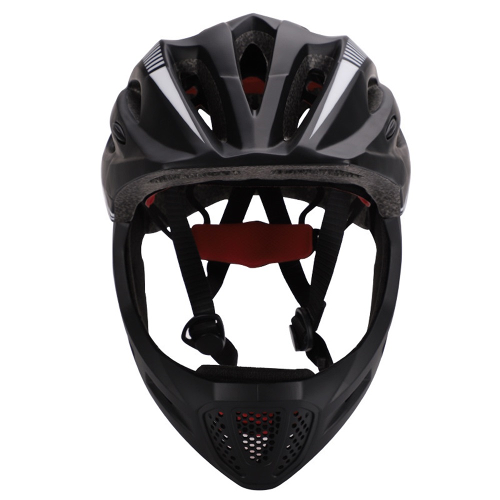 Scooter Helmet Set - NEW LED Kids Full Face MTB
