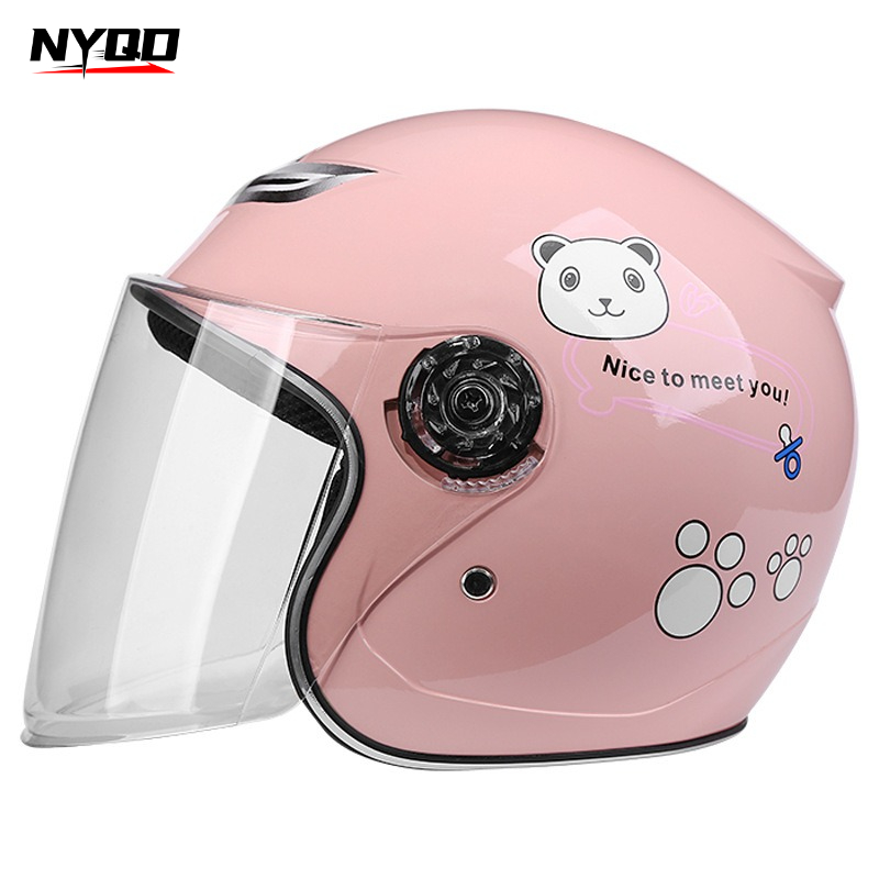 Kids Motorcycle Helmet Half Fa - Kids Electric Scooter 评论和价格