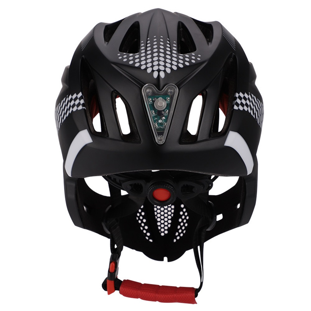 NEW LED Kids Full Face MTB Bik - Scooter Helmet Set 评论和价格